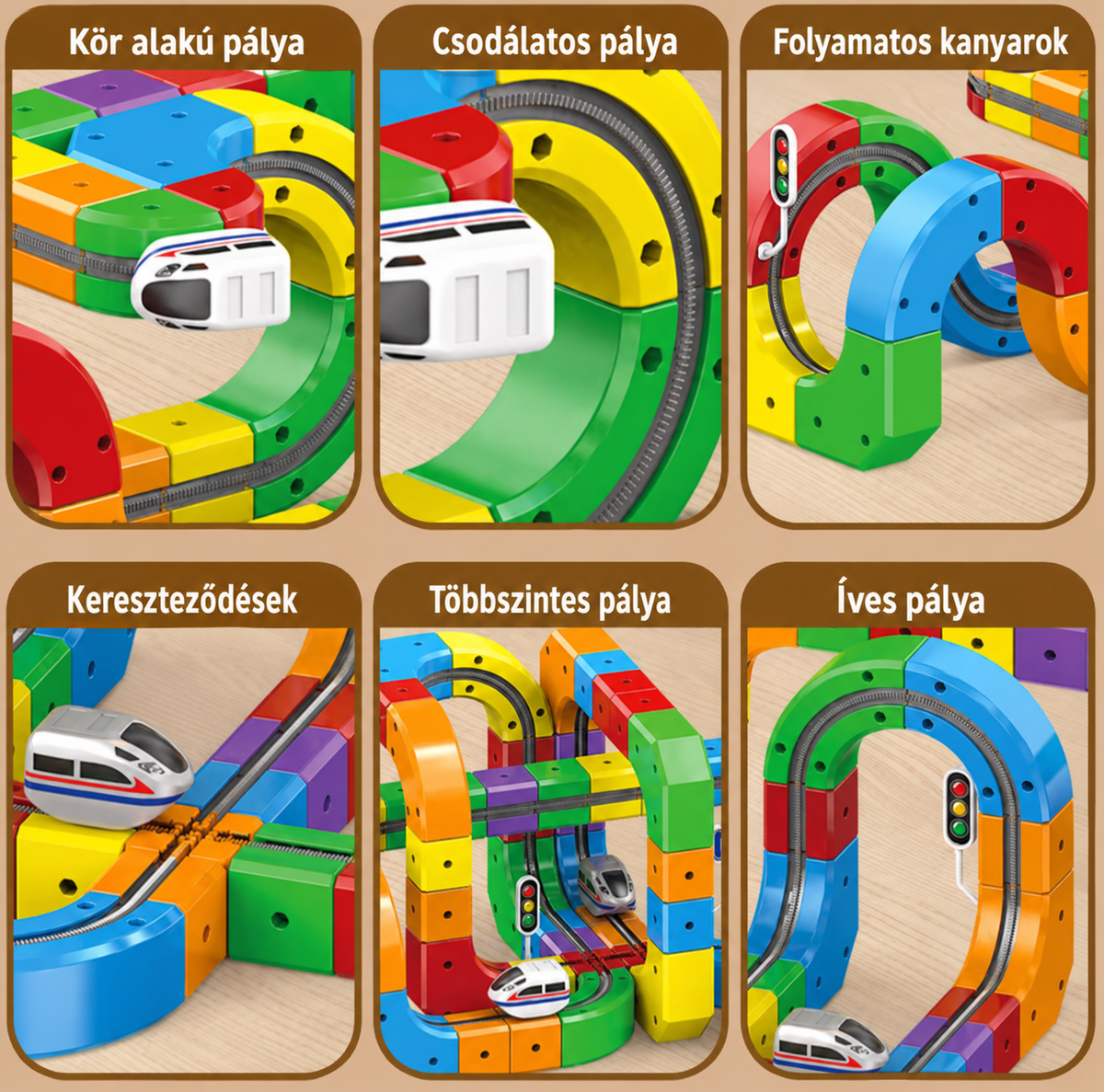 Mókaexpressz mágneses vonatpálya